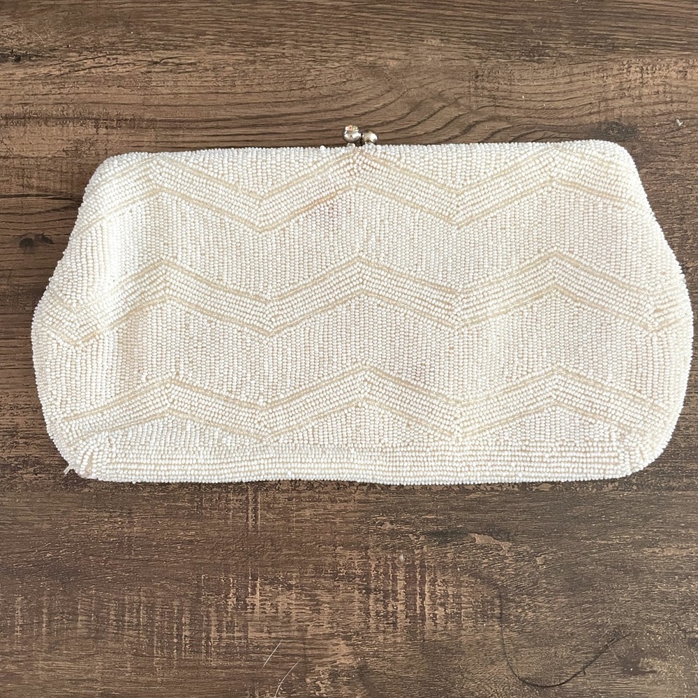 Vintage beaded clutch